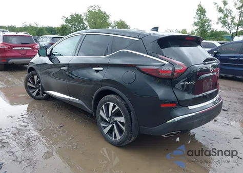 2022 Nissan Murano Sl Intelligent Awd из США, поврежденный, VIN 5N1AZ2CS2NC111119